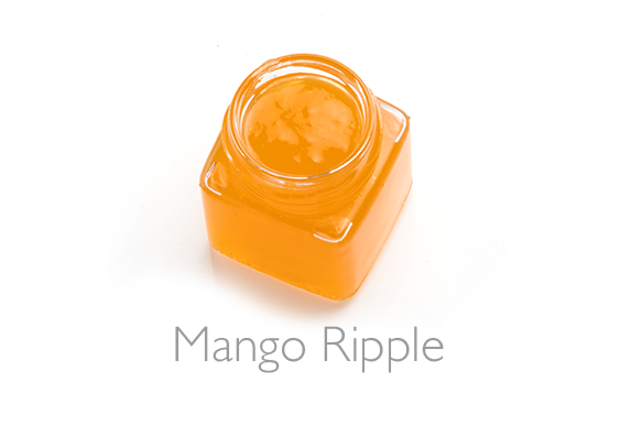 mango ripple - icecream sauce